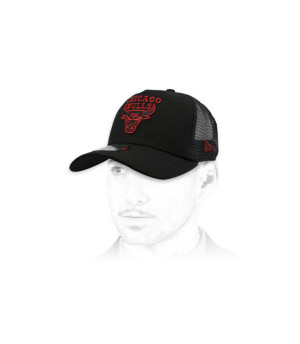 gorro Bulls negro rojo Trucker NBA Ess Bulls black